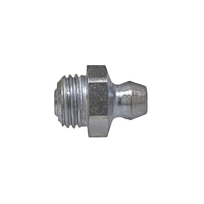 Au-ve-co® 15080 Straight Grease Fitting, 3/8-24 Thread, Plated, 5/8 in OAL