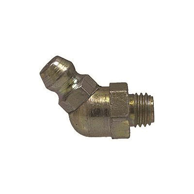 Au-ve-co® 15107 Grease Fitting, 1/4-28 Thread, Plated, 29/32 in OAL