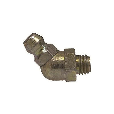 Au-ve-co® 15418 Grease Fitting, 1/4-28 Thread, Plated, 29/32 in OAL