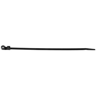 Au-ve-co® 15203 Cable Tie With Mounting Hole, 120 lb Tensile Strength, 14-3/4 in L, 5/16 in W, Nylon
