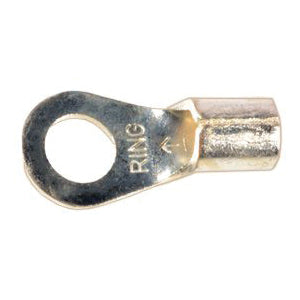 Au-ve-co® 15158 Non-Insulated Ring Terminal, 8 AWG Wire