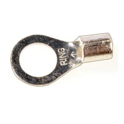 Au-ve-co® 15160 Non-Insulated Ring Terminal, 8 AWG Wire
