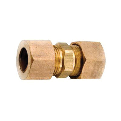 Au-ve-co® 151 Union, 3/16 in Compression Tube, Brass