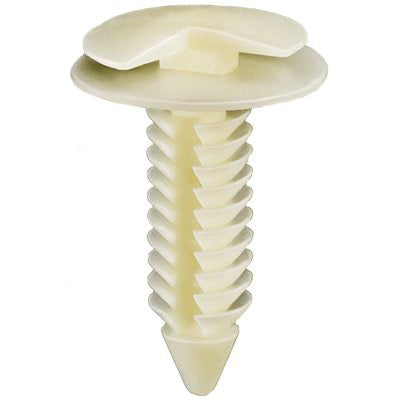 Au-ve-co® 15461 Double Head Trim Panel Retainer, System of Measurement: Imperial, Nylon