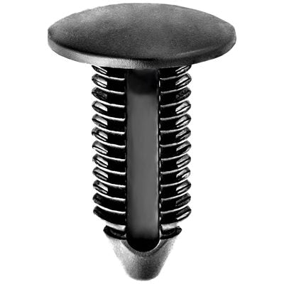 Au-ve-co® 15478 Single Head Bumper Fascia Retainer, System of Measurement: Metric, Nylon