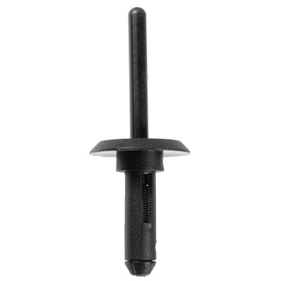 Au-ve-co® 15488 Rivet, 13/16 in Dia Flange, 2-3/16 in L, 3/64 to 5/32 in Panel Grip, Fits Hole Size: 1/4 in, Nylon