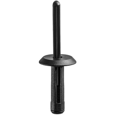 Au-ve-co® 15490 Rivet, 23/32 in Dia Flange, 2-3/16 in L, 3/32 to 15/64 in Panel Grip, Fits Hole Size: 9/32 in, Nylon