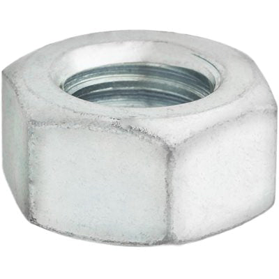 Au-ve-co® 16981 Hex Nut, 9/16-12 Thread, Zinc-Plated