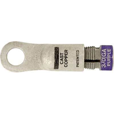 Au-ve-co® 15625 Compression Lug, Cast Copper, Purple, Tin-Plated