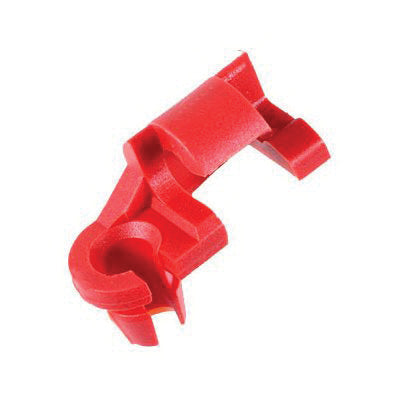Au-ve-co® 15673 Door Lock Rod Clip, Nylon, Red