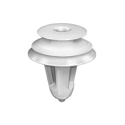 Au-ve-co® 15709 Double Head Door Trim Retainer, System of Measurement: Metric, Nylon