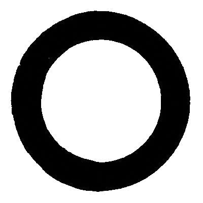 Au-ve-co® 15767 O-Ring, 10 mm ID, 15 mm OD, 2.5 mm Thick, Buna-N