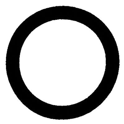 Au-ve-co® 15768 O-Ring, 12 mm ID, 16 mm OD, 2 mm Thick, Buna-N