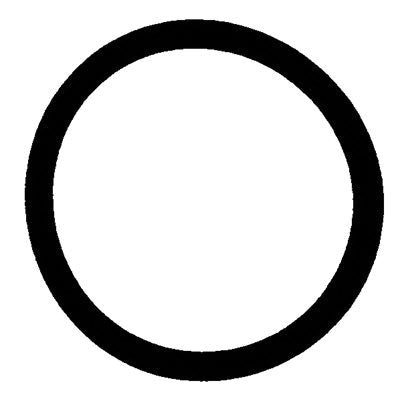 Au-ve-co® 15771 O-Ring, 19 mm ID, 23 mm OD, 2 mm Thick, Buna-N