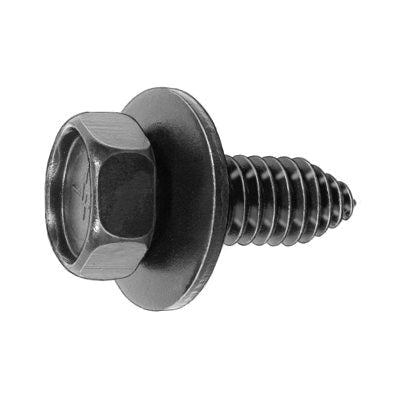 Au-ve-co® 15783 Body Bolt, System of Measurement: Imperial, 5/16-18 Thread, 7/8 in L, Indented Hex, Sems® Head