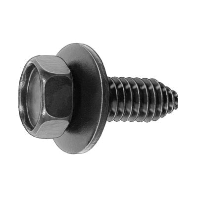 Au-ve-co® 15792 Body Bolt, System of Measurement: Imperial, 5/16-18 Thread, 7/8 in L, Hex, Sems® Head, 1/2 in Head