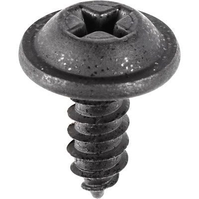 Au-ve-co® 15827 Tapping Screw, System of Measurement: Imperial, #10 Thread, 1/2 in L, Flat Top Washer Head