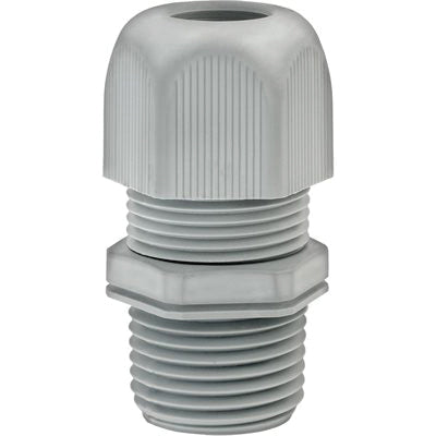 Au-ve-co® 15851 Strain Relief Cord Connector, 1/2 in Thread, NPT