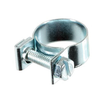 Au-ve-co® 15860 Hose Clamp, 7/16 in Minimum Clamp Diameter, 1/2 in Maximum Clamp Diameter, Stainless Steel/Steel