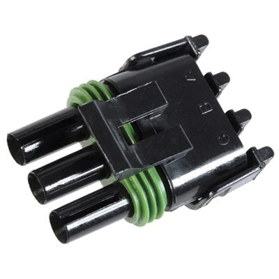 Au-ve-co® 15954 3-Cavity Connector Shell, Nylon Insulation