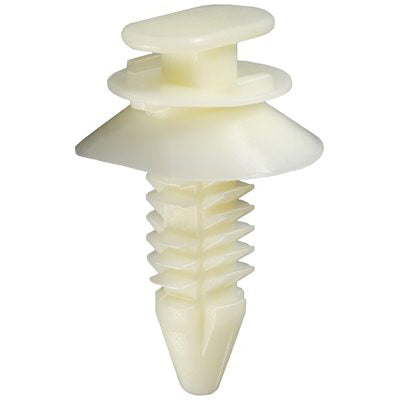 Au-ve-co® 15970 Triple Head Trim Panel Retainer, System of Measurement: Imperial, Nylon