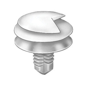Au-ve-co® 16260 Triple Head Retainer, System of Measurement: Imperial, Nylon