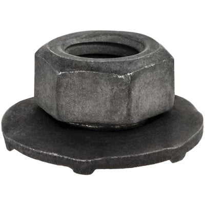 Au-ve-co® 16268 Free Spinning Washer Nut, System of Measurement: Metric, M6x1 Thread, 10 mm Width Across Flat, 7 mm H