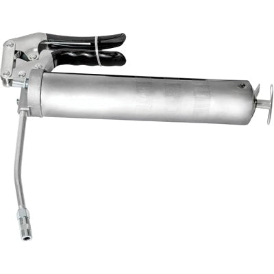 Au-ve-co® 16275 One-Hand Grease Gun With Black Grip, 3-Way Loading, Zinc