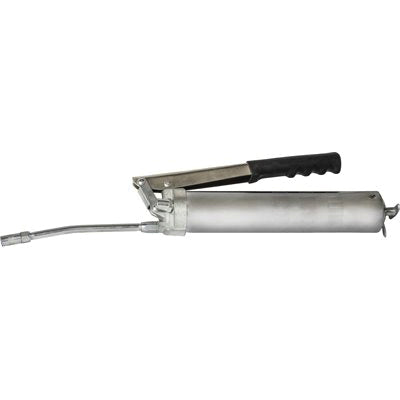 Au-ve-co® 16276 Heavy-Duty Grease Gun With Black Rubber Grip, 3-Way Loading, Zinc