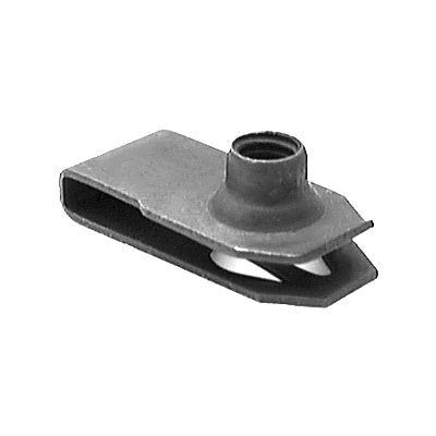 Au-ve-co® 16322 Fold Over Extruded Nut, System of Measurement: Metric, M6x1 Thread, Phosphate-Coated
