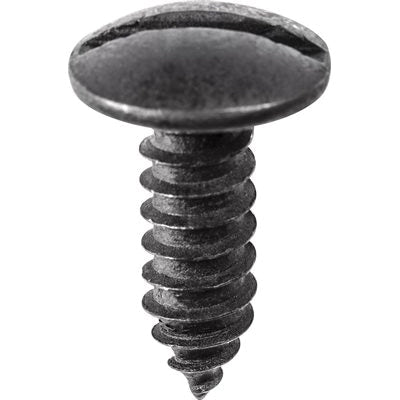 Au-ve-co® AuvecoPak AP16323 License Plate Screw, System of Measurement: Imperial, #14 Thread, 3/4 in L, Truss Head