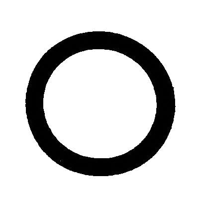 Au-ve-co® 16326 Air Conditioning O-Ring, 3/8 in ID, 1/2 in OD, 1/16 in Thick, Neoprene