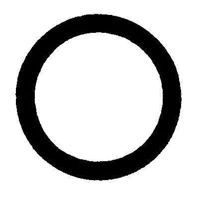 Au-ve-co® 16327 Air Conditioning O-Ring, 7/16 in ID, 9/16 in OD, 1/16 in Thick, Neoprene