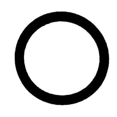 Au-ve-co® 16328 Air Conditioning O-Ring, 1/2 in ID, 5/8 in OD, 1/16 in Thick, Neoprene