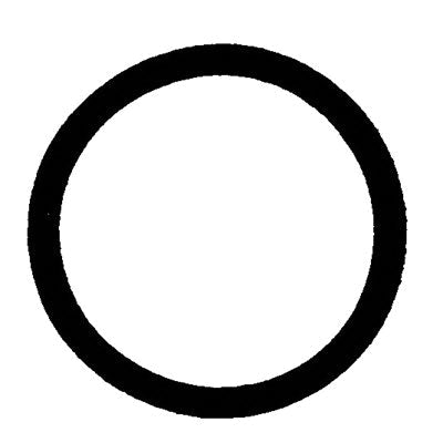 Au-ve-co® 16332 Air Conditioning O-Ring, 5/8 in ID, 3/4 in OD, 1/16 in Thick, Neoprene