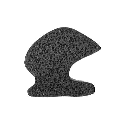 Au-ve-co® 16395 Trunk and Rear Deck Gutter, 15 ft L, EPDM