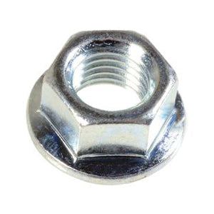 Au-ve-co® 16470 Spin Lock Nut With Serrations, System of Measurement: Metric, M10x1.25 Thread, 14 mm Width Across Flat