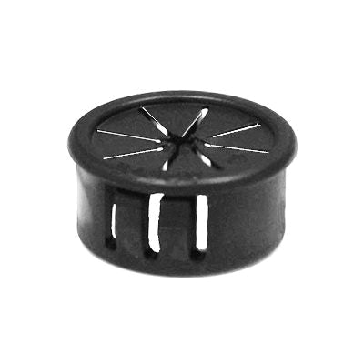 Au-ve-co® 16565 All-Fit Adjustable Bushing, 1/2 in ID, 55/64 in OD, 25/64 in Thick Overall, Nylon, Black