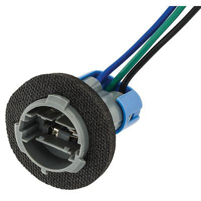 Au-ve-co® 16585 Signal/Park/Stop/Tail Light Electrical Socket, 3 -Wire, Compatible With: 3057 Plastic Wedge Bulb