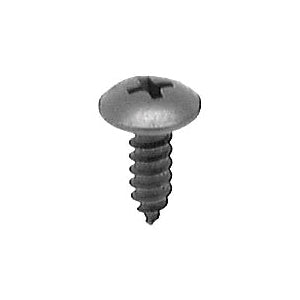 Au-ve-co® 16596 Tapping Screw, System of Measurement: Metric, M4.2x1.41 Thread, 12 mm L, Truss Head, Phillips® Drive