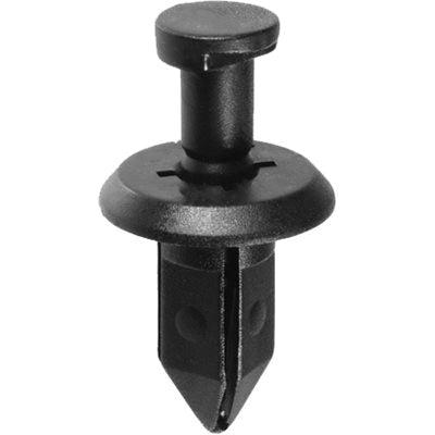 Au-ve-co® 16625 Closed End Fascia Retainer, System of Measurement: Metric, Nylon