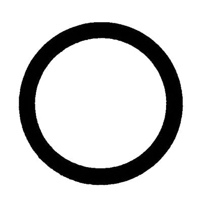 Au-ve-co® 16629 O-Ring, 14 mm ID, 18 mm OD, 2 mm Thick, Buna-N