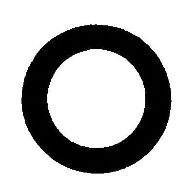 Au-ve-co® 16638 O-Ring, 8.3 mm ID, 13.1 mm OD, 2.4 mm Thick, Buna-N