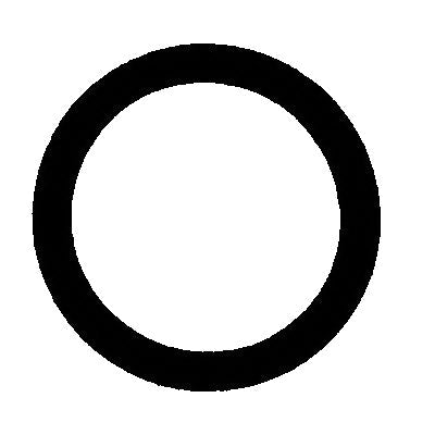 Au-ve-co® 16639 O-Ring, 10.1 mm ID, 13.3 mm OD, 1.6 mm Thick, Buna-N