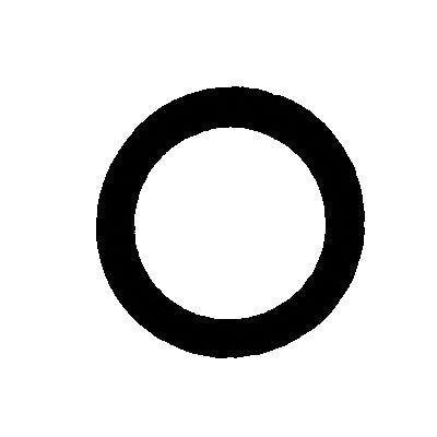 Au-ve-co® 16643 O-Ring, 7.1 mm ID, 10.3 mm OD, 1.6 mm Thick, Buna-N
