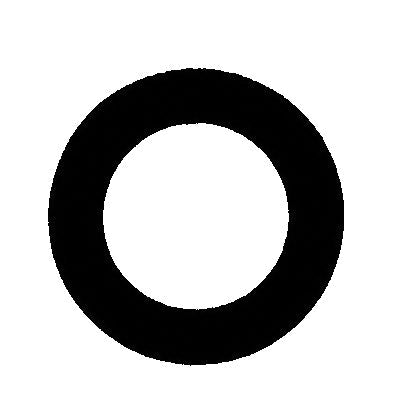 Au-ve-co® 16646 O-Ring, 7.6 mm ID, 12.4 mm OD, 2.4 mm Thick, Buna-N
