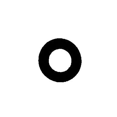 Au-ve-co® 16648 O-Ring, 3.1 mm ID, 6.3 mm OD, 1.6 mm Thick, Buna-N