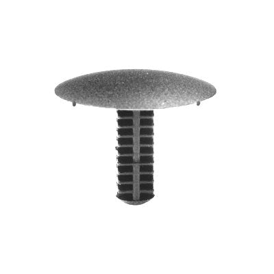 Au-ve-co® 16775 Single Head Trim Panel Retainer, System of Measurement: Metric, Nylon