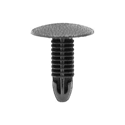 Au-ve-co® 16776 Single Head Trim Panel Retainer, System of Measurement: Metric, Nylon