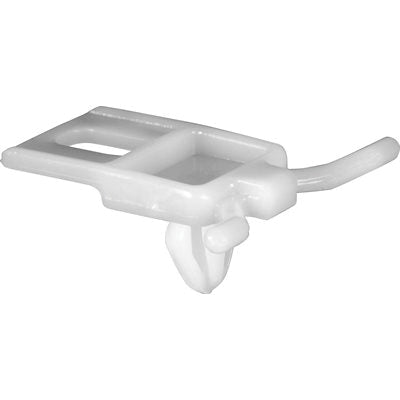 Au-ve-co® 16825 Back Glass Molding Clip, 30 mm L, Nylon, White